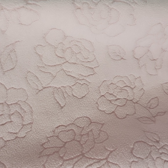 OSCAR DE LA RENTA Pink Floral Fleece Pullover Sweater Large - Picture 3 of 7